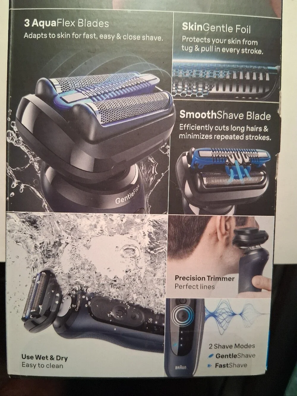 New Sealed Braun Shaver 6 Series